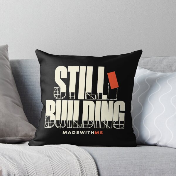 Item preview, Still Building – Bold Typography by MadeWithMS designed and sold by MadeWithMS.