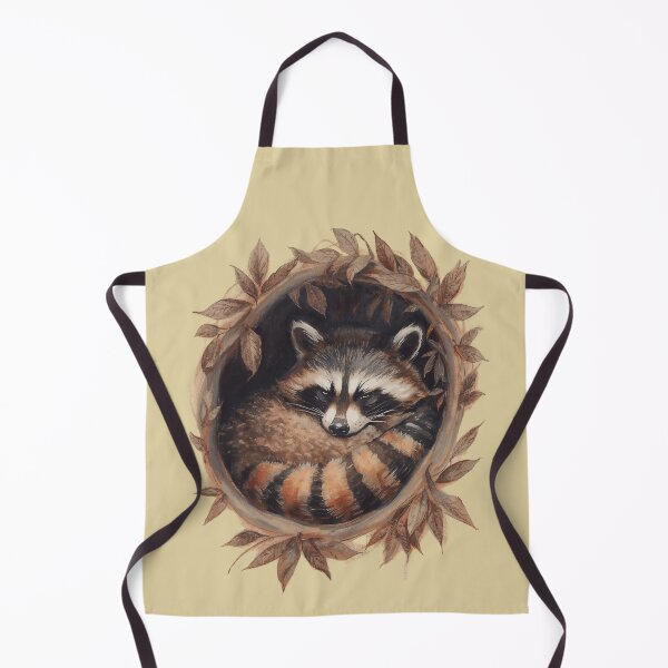Item preview, Sleepy Raccoon – Cute Tired Raccoon Cozy Animal 3 designed and sold by Girly-Universe.