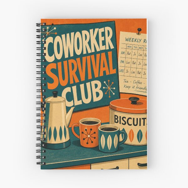 Item preview, Coworker Retro Work Humor Art designed and sold by VisualArtsOasis.