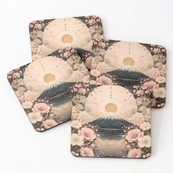 Item preview, Symmetrical Japanese inspired illustration  designed and sold by Helmy Dream.