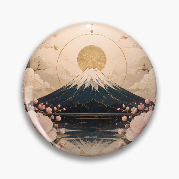 Item preview, Symmetrical Japanese inspired illustration  designed and sold by Helmy Dream.