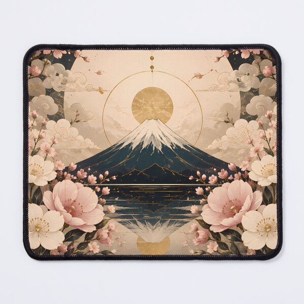 Item preview, Symmetrical Japanese inspired illustration designed and sold by Helmy Dream.