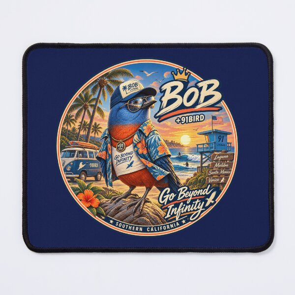 Item preview, BOB – Southern California Beach Life | +91BIRD designed and sold by Plus91BIRD.