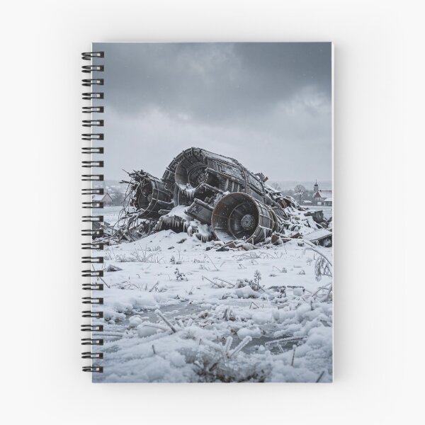 Item preview, Star Destroyer Wreckage in Winter Landscape designed and sold by Late Theory.