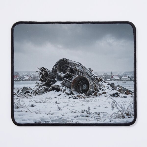 Item preview, Star Destroyer Wreckage in Winter Landscape designed and sold by Late Theory.