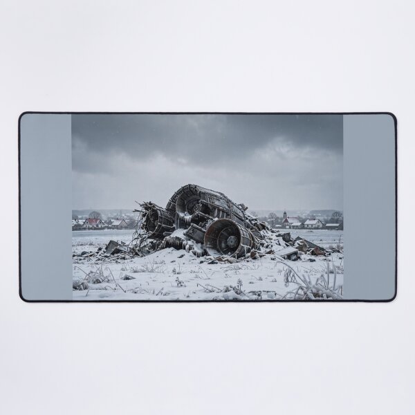 Item preview, Star Destroyer Wreckage in Winter Landscape designed and sold by Late Theory.