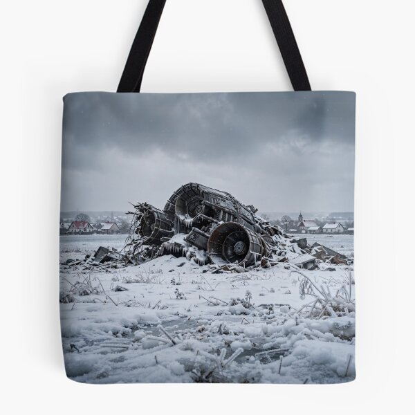 Item preview, Star Destroyer Wreckage in Winter Landscape designed and sold by Late Theory.