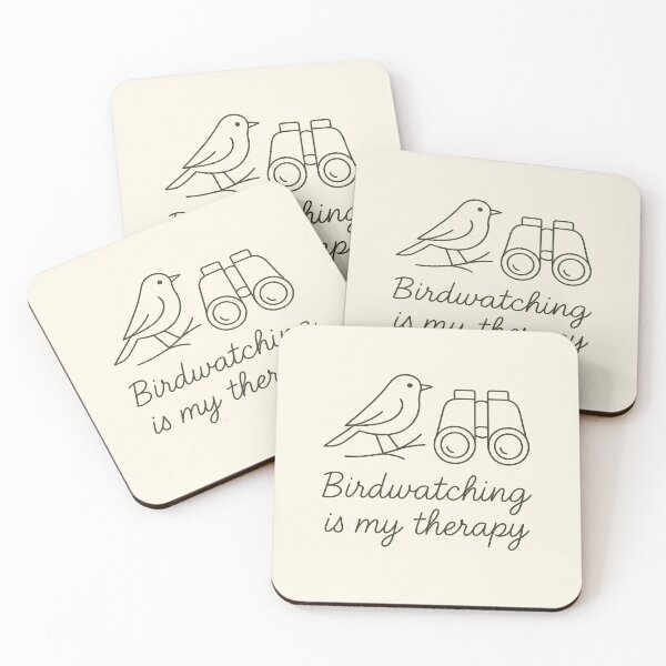 Item preview, Birdwatching Is My Therapy Binoculars designed and sold by MarCinu Art.