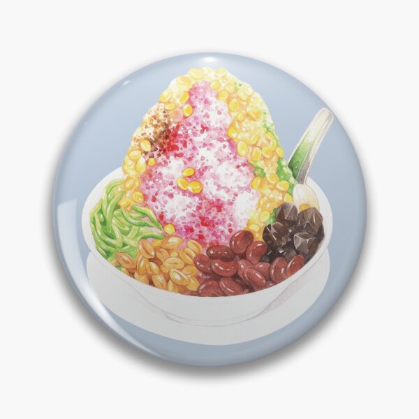 Artikelvorschau, Schüssel mit traditionellem asiatischen Dessert - Ice Kacang entworfen und verkauft von Alicia Chee.
