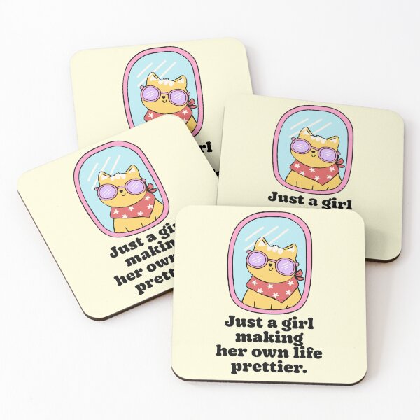 Item preview, Cute Self Love Girl Cat Aesthetic designed and sold by jianina-alondra.