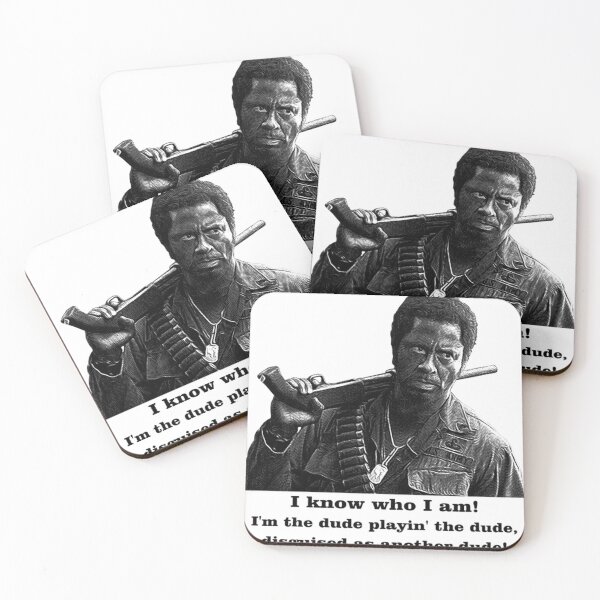 Item preview, Tropic Thunder Robert Downey Jr Never Go Full Retard 2 designed and sold by Terilolinaa.