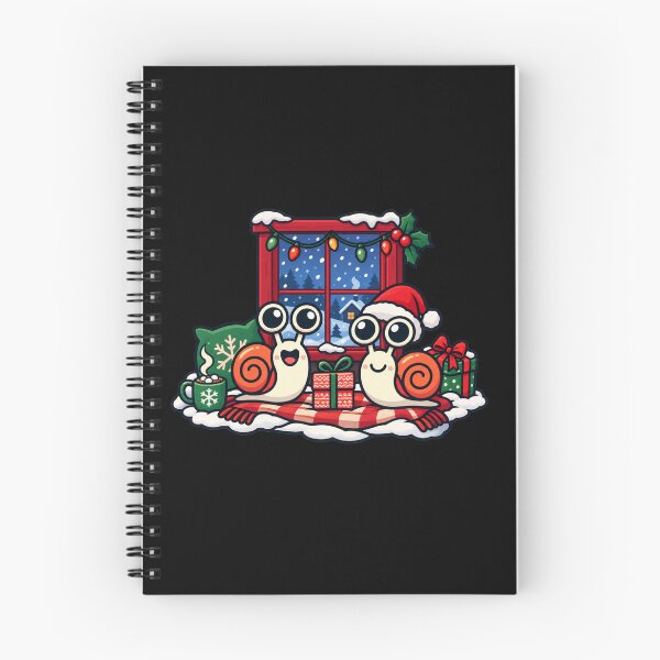 Item preview, snail chrsitmas gift designed and sold by Konvero.