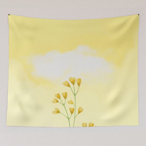 Item preview, Yellow sky wildflower designed and sold by Zestypickles.
