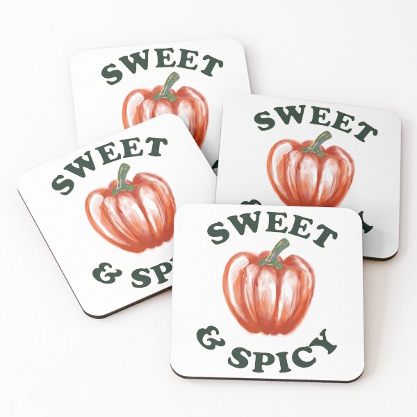 Item preview, «Retro Watercolor Sweet and Spicy Pepper designed and sold by ZorianArt.