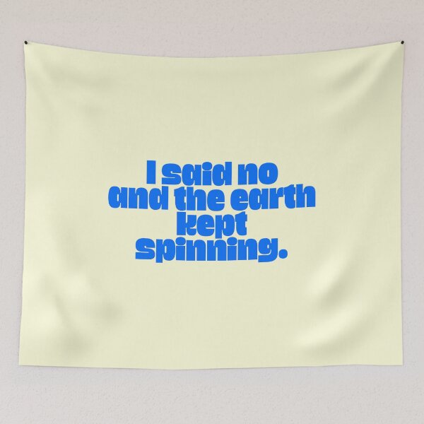 Item preview, Funny Boundaries Quote I Said No designed and sold by jianina-alondra.