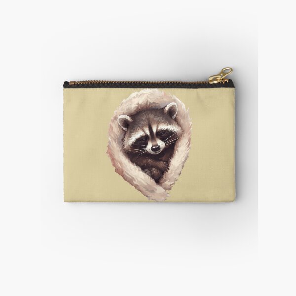 Item preview, Sleepy Raccoon – Cute Tired Raccoon Cozy Animal 4 designed and sold by Girly-Universe.