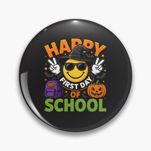 Item preview, Spooky First Day School Smiley Autumn Classroom Kids  designed and sold by dragonbol023.