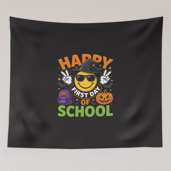 Item preview, Spooky First Day School Smiley Autumn Classroom Kids  designed and sold by dragonbol023.