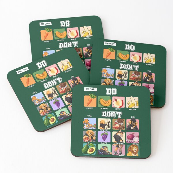 Item preview, Funny Dog Life Chart Gamer Gangster and Food Guide designed and sold by No.Brain.No.Pain.