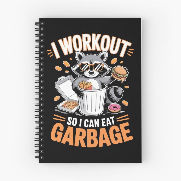 Item preview, I Workout So I Can Eat Garbage  designed and sold by jkrphoto.