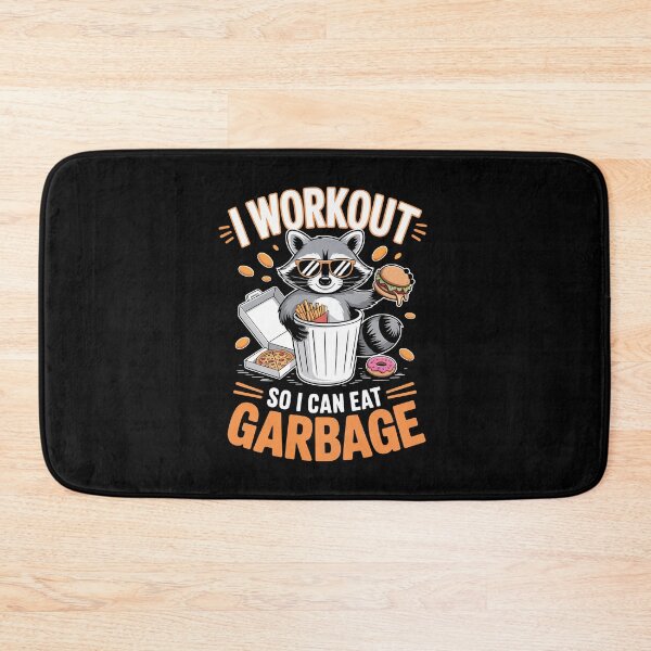 Item preview, I Workout So I Can Eat Garbage  designed and sold by jkrphoto.