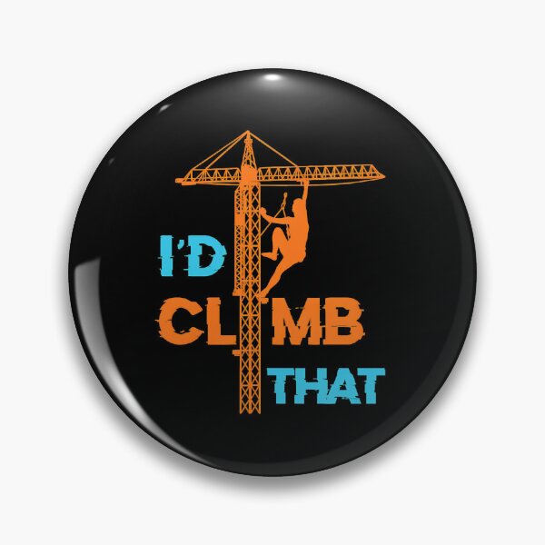 Item preview, I'd Climb That Crane Climber Silhouette designed and sold by ossoizganongdo.