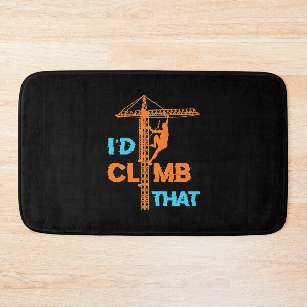 Item preview, I'd Climb That Crane Climber Silhouette designed and sold by ossoizganongdo.