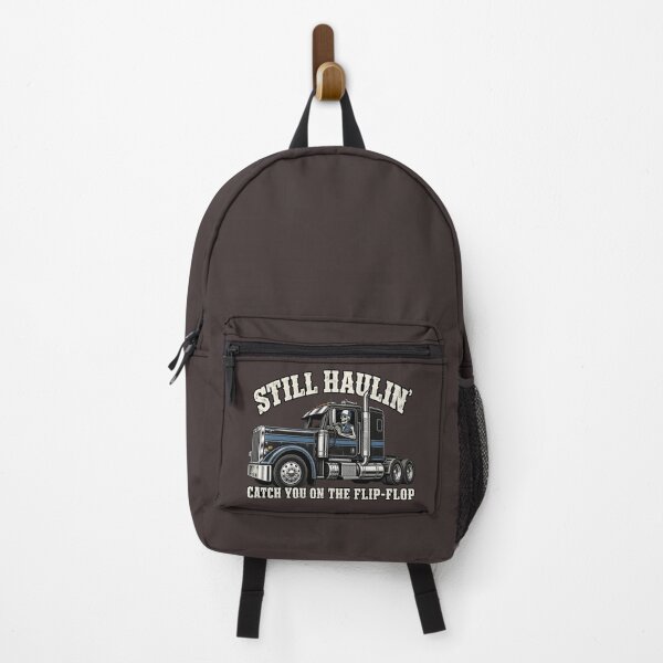 Item preview, Still Haulin' - Skeleton Trucker Side View Art - Catch You On The Flip-Flop designed and sold by NomadForge.