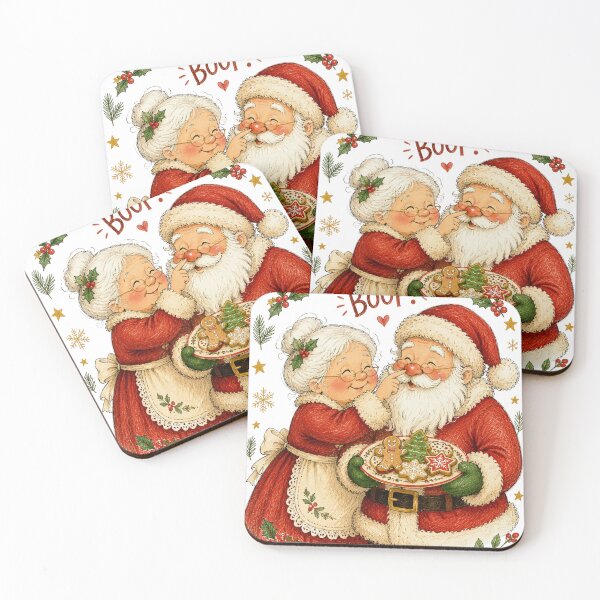 Item preview, Santa Mrs Claus Boop Christmas Cookies designed and sold by DYAFLK.