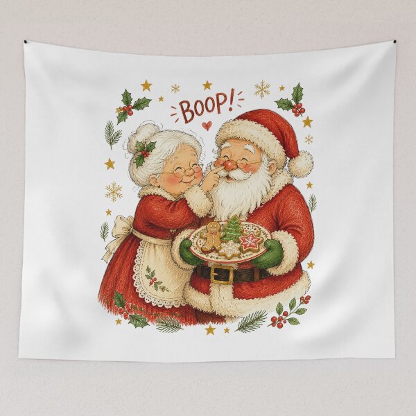 Item preview, Santa Mrs Claus Boop Christmas Cookies designed and sold by DYAFLK.
