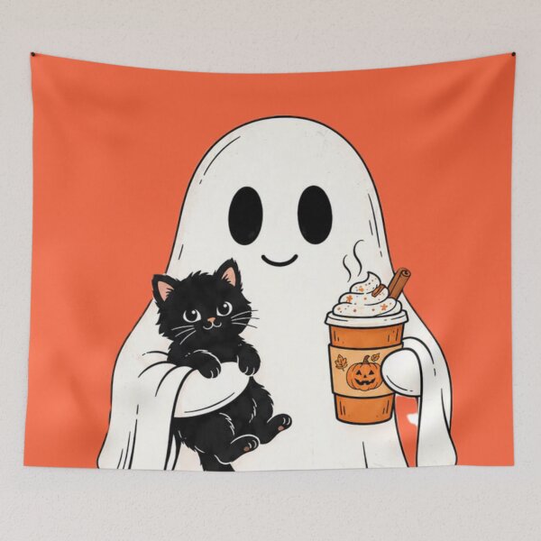 Item preview, Halloween ghost designed and sold by IPRINTUA.