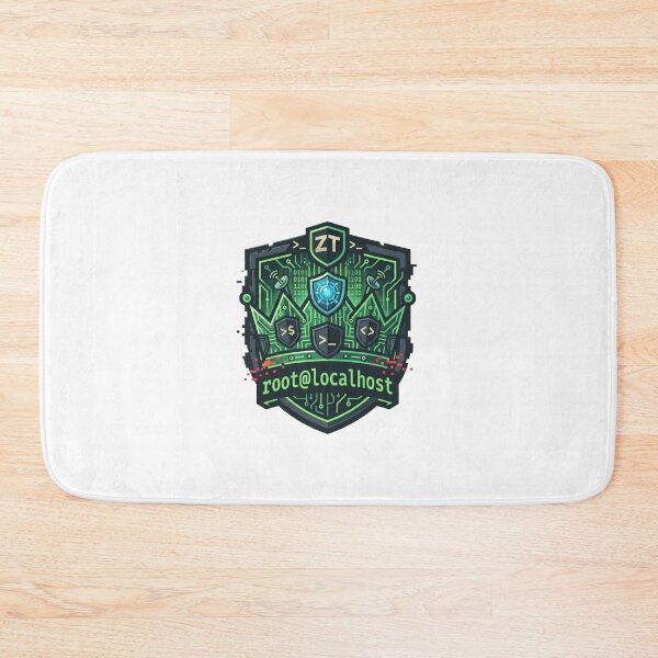 Item preview, Root Localhost Cyber Crown Linux Privilege Escalation Sysadmin Badge designed and sold by TechNexusPrints.