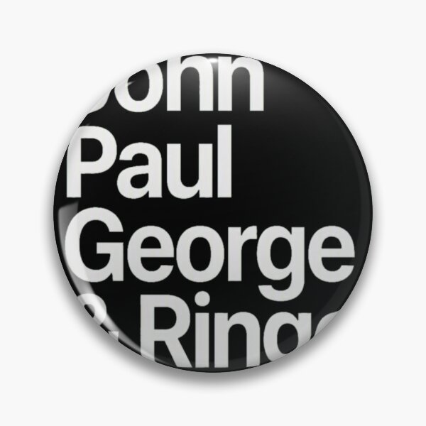 Item preview, Johns Pauls Georges Ringo Band Names designed and sold by MattenKranz.