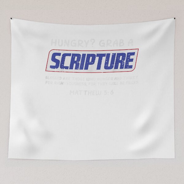 Item preview, Hungry Grab A Scripture Funny Christian God Jesus Men Women designed and sold by ShepherdPe.