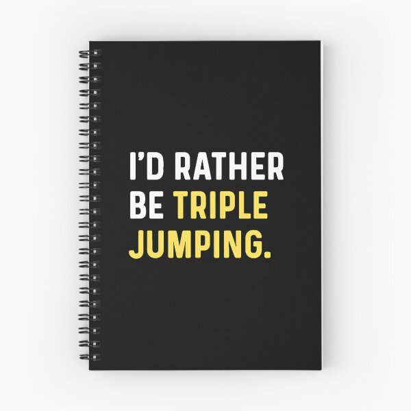 Item preview, I'd Rather Be Triple Jumping Funny Athlete Gift designed and sold by illqudvorakm.