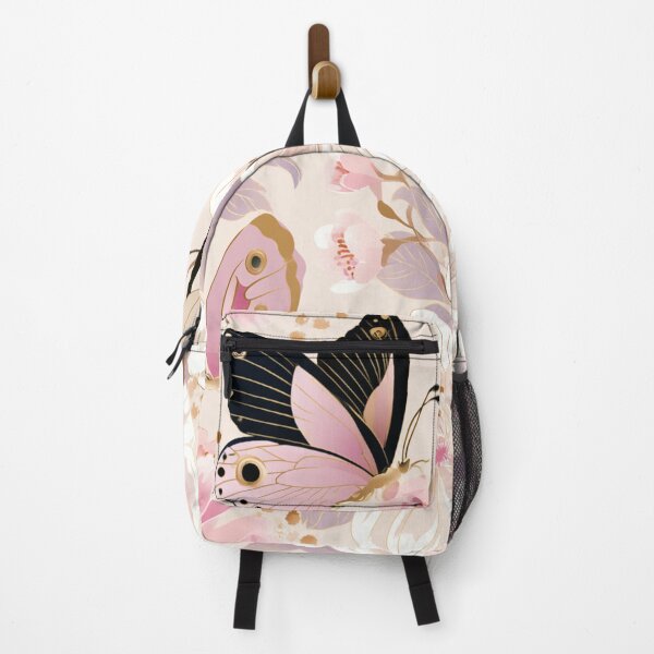 Item preview, Romantic Cherry Blossom Butterfly Botanical Pattern designed and sold by haleymaree.