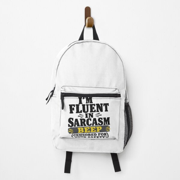 Item preview, fluent In Sarcasm Censored For Your Safety - Funny Quote designed and sold by Uglyandcute.