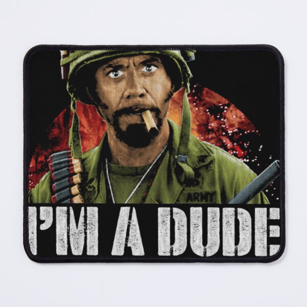 Item preview, Tropic Thunder Robert Downey Jr Never Go Full Retard designed and sold by Terilolinaa.