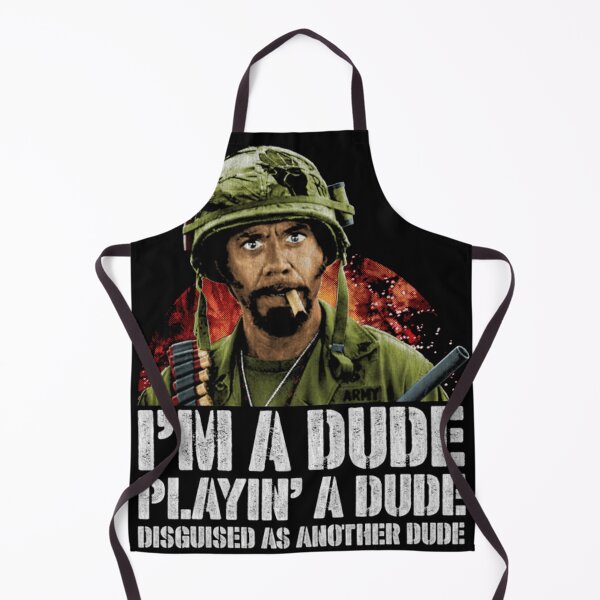 Item preview, Tropic Thunder Robert Downey Jr Never Go Full Retard designed and sold by Terilolinaa.