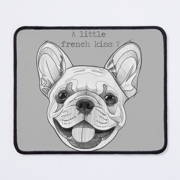Item preview, A little French kiss? French Bulldog. designed and sold by HACHURA T.