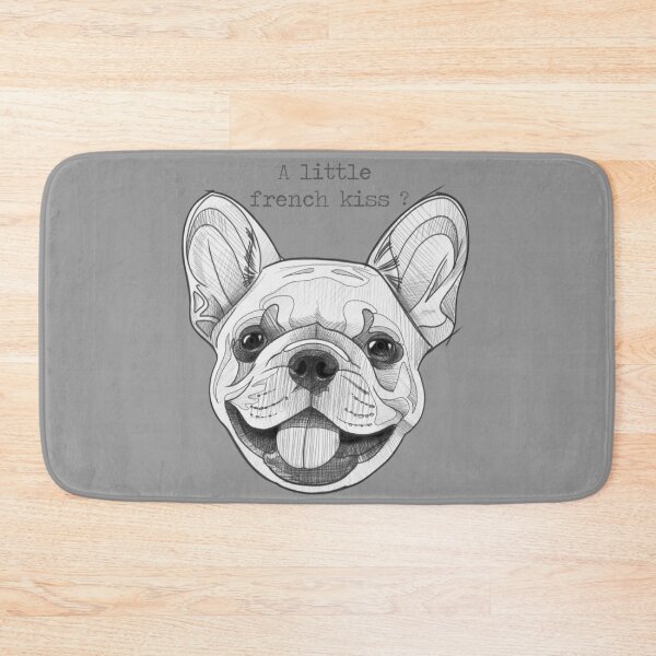 Item preview, A little French kiss? French Bulldog. designed and sold by Inked T.