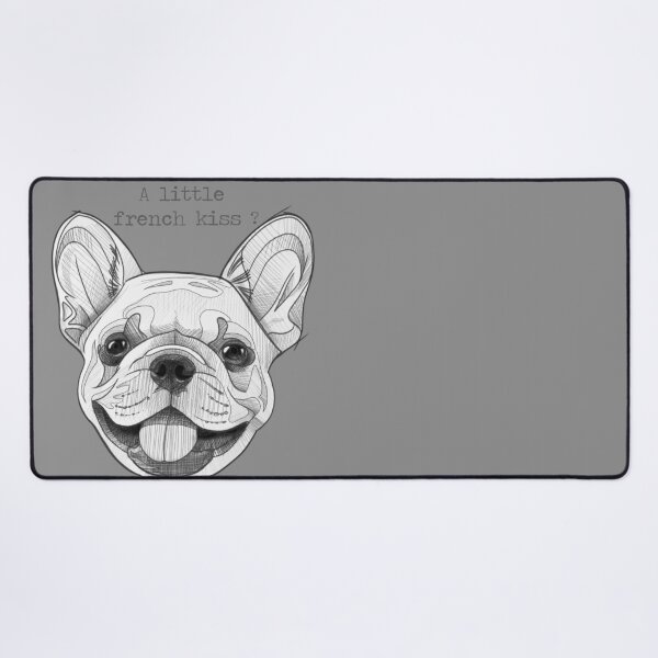 Item preview, A little French kiss? French Bulldog. designed and sold by Inked T.
