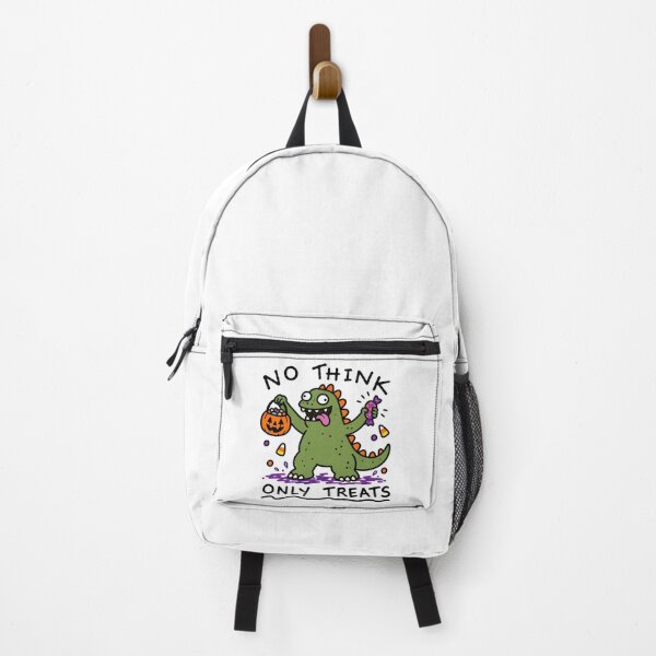 Item preview, No Think, Only Treats – Cute Halloween Monster designed and sold by NatureStyle555.