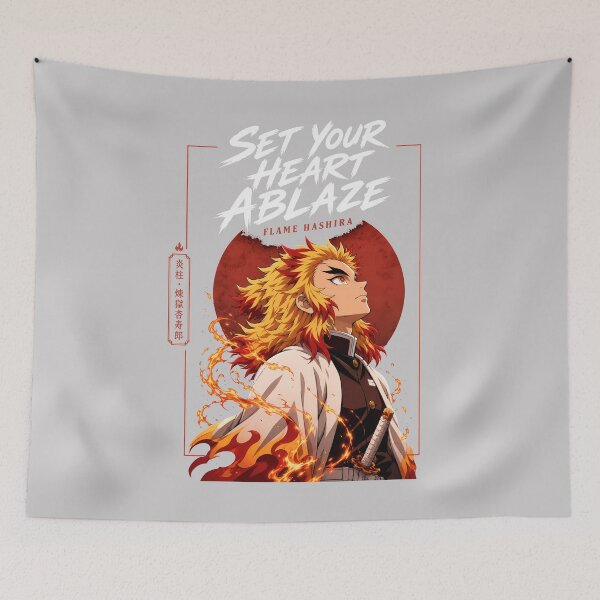 Item preview, Flame Warrior Set Your Heart Ablaze Graphic designed and sold by sidki-SDK.