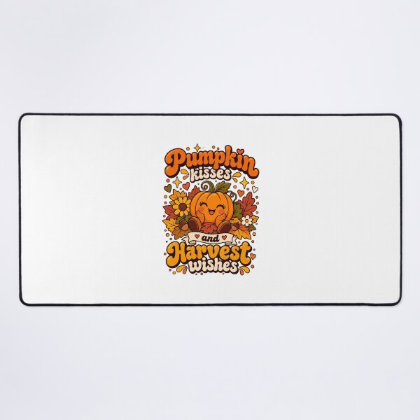 Item preview, Pumpkin kisses and Harvest wishes designed and sold by LuveraxArt.