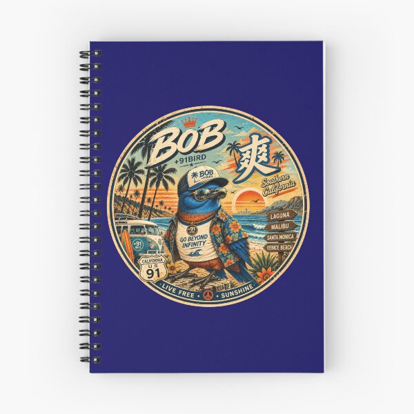 Item preview, BOB – Retro Southern California Surf Style | +91BIRD designed and sold by Plus91BIRD.