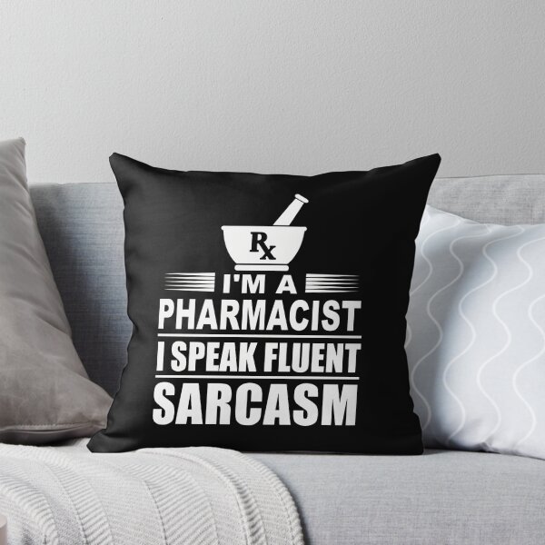 Item preview, I'm A Pharmacist I Speak Fluent Sarcasm Rx Mortar Pestle designed and sold by illqudvorakm.