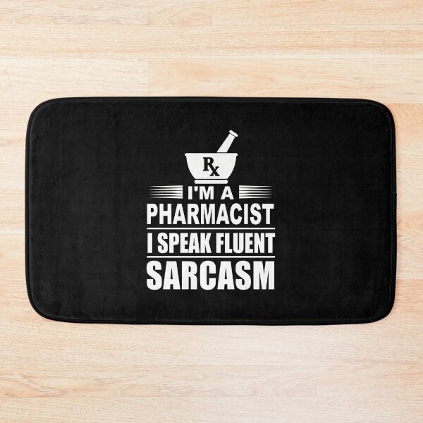 Item preview, I'm A Pharmacist I Speak Fluent Sarcasm Rx Mortar Pestle designed and sold by illqudvorakm.