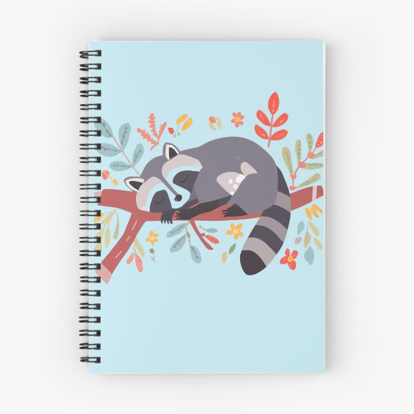 Item preview, Sleepy Raccoon – Cute Tired Raccoon Cozy Animal 6 designed and sold by Girly-Universe.
