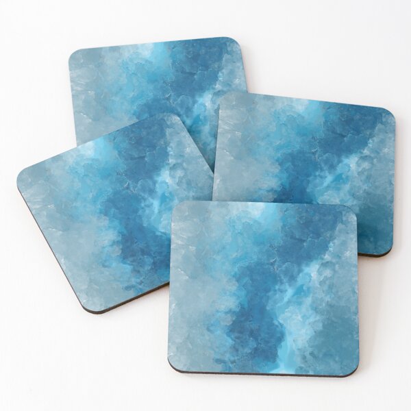 Item preview, Layered Blue Abstract designed and sold by AlliJay Designs.